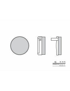 Plaquettes de frein BREMBO route carbone céramique - 07HO0229