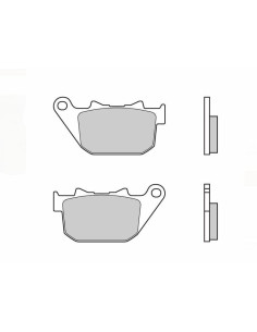 Plaquettes de frein BREMBO route métal fritté - 07HD14SP 2