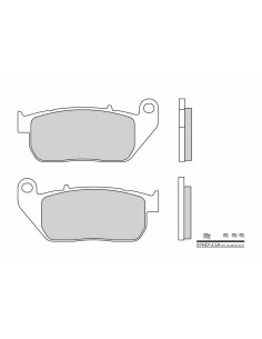 Plaquettes de frein BREMBO route métal fritté - 07HD13SA