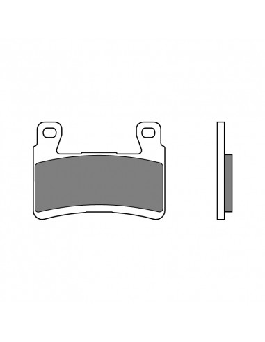 Plaquettes de frein BREMBO route métal fritté - 07KA29SA