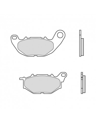 Plaquettes de frein BREMBO route métal fritté - 07YA52SA