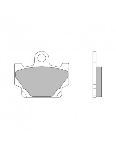 Plaquettes de frein BREMBO route carbone céramique - 07YA1011