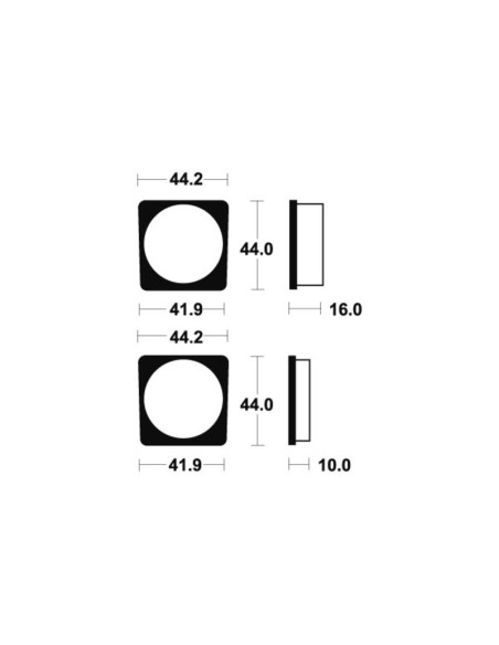 Plaquettes de frein TECNIUM route organique - MA31