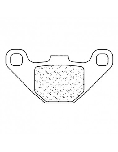 Plaquettes de frein CL BRAKES Scooter métal fritté - 3022SC