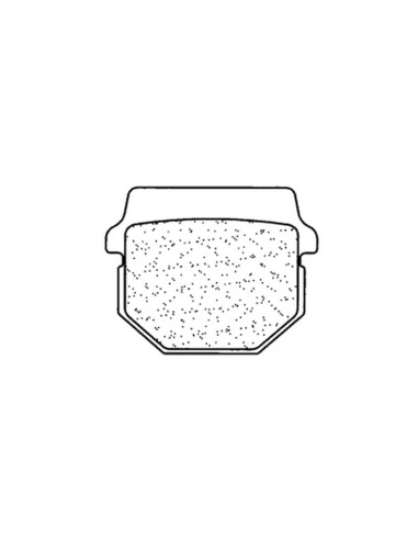 Plaquettes de frein CL BRAKES Scooter métal fritté - 3022SC