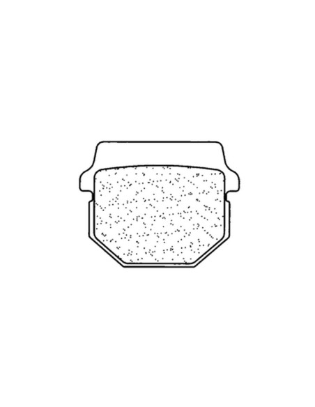 Plaquettes de frein CL BRAKES Scooter métal fritté - 3022SC