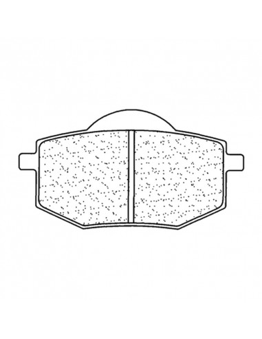 Plaquettes de frein CL BRAKES route métal fritté - 2392A3+