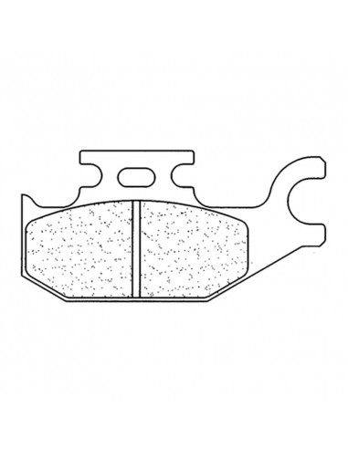 Plaquettes de frein CL BRAKES Quad métal fritté - 2923ATV1