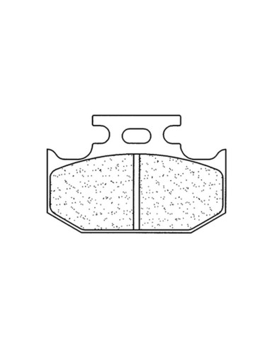 Plaquettes de frein CL BRAKES Quad métal fritté - 2923ATV1