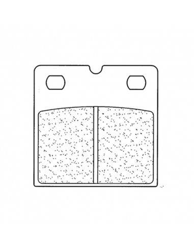 Plaquettes de frein CL BRAKES route métal fritté - 2840A3+