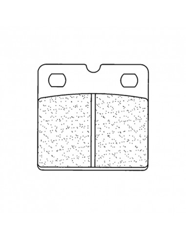 Plaquettes de frein CL BRAKES route métal fritté - 2332A3+