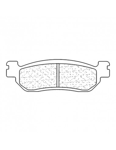 Plaquettes de frein CL BRAKES Racing métal fritté - 2828RX3