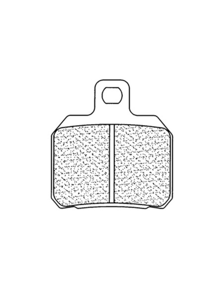 Plaquettes de frein CL BRAKES Racing métal fritté - 2827RX3