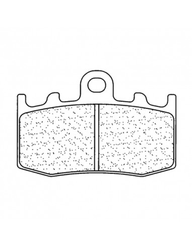 Plaquettes de frein CL BRAKES route métal fritté - 1101A3+