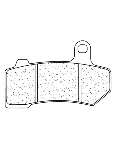 Plaquettes de frein CL BRAKES Racing métal fritté - 1172RX3