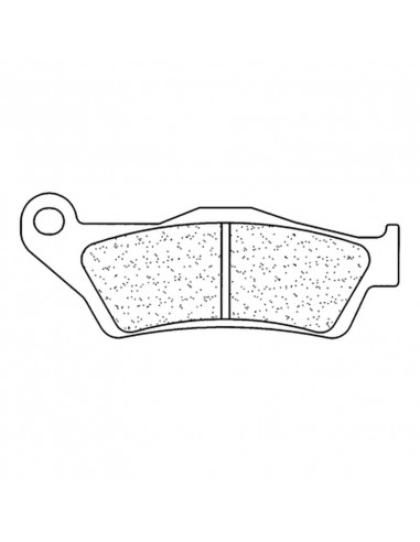 Plaquettes de frein CL BRAKES Racing métal fritté - 2900RX3