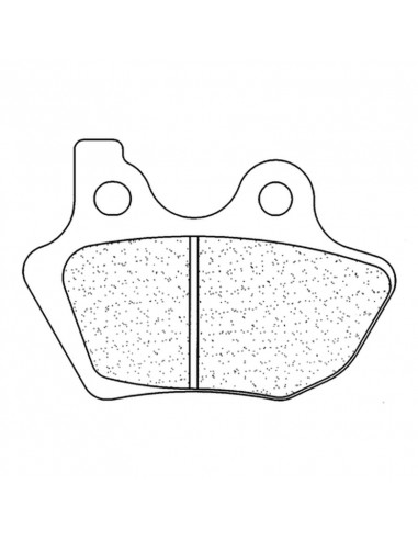 Plaquettes de frein CL BRAKES route métal fritté - 2958A3+