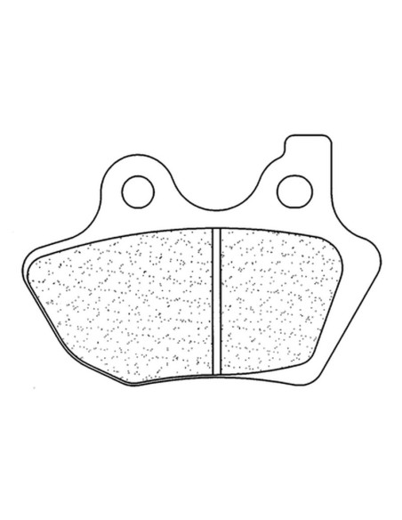 Plaquettes de frein CL BRAKES route métal fritté - 2958A3+