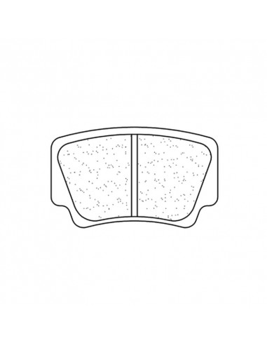 Plaquettes de frein CL BRAKES Quad métal fritté - 1205ATV1