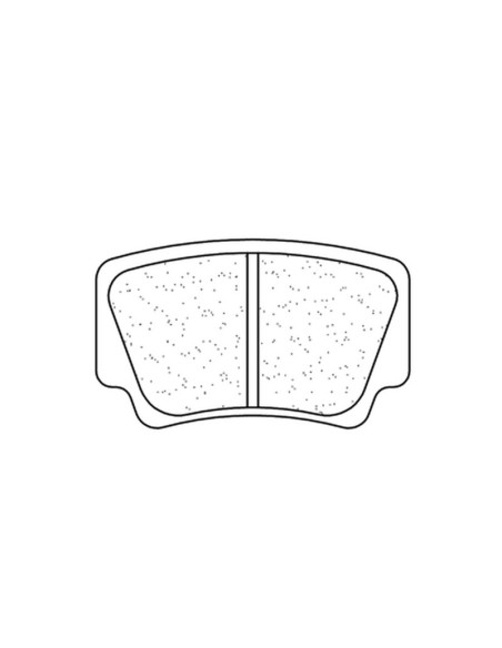 Plaquettes de frein CL BRAKES Quad métal fritté - 1205ATV1