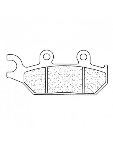 Plaquettes de frein CL BRAKES route métal fritté - 2360A3+