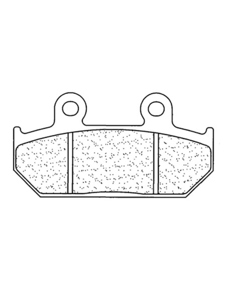 Plaquettes de frein CL BRAKES route métal fritté - 2360A3+