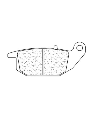Plaquettes de frein CL BRAKES Racing métal fritté - 1067RX3