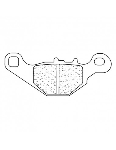 Plaquettes de frein CL BRAKES Off-Road métal fritté - 2914MX10