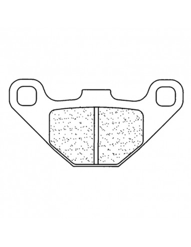 Plaquettes de frein CL BRAKES Quad métal fritté - 2306ATV1