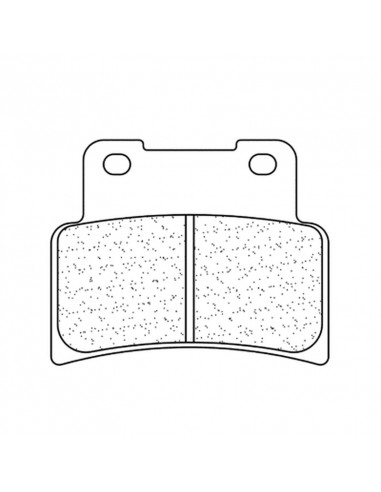 Plaquettes de frein CL BRAKES route métal fritté - 1187XBK5