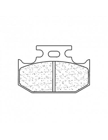 Plaquettes de frein CL BRAKES Racing métal fritté - 2299RX3