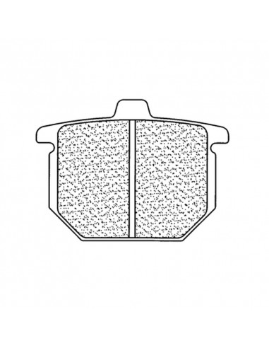 Plaquettes de frein CL BRAKES route métal fritté - 2814S4