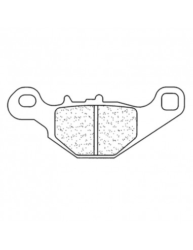 Plaquettes de frein CL BRAKES Off-Road métal fritté - 1152X59