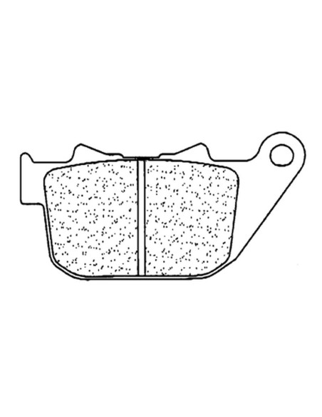 Plaquettes de frein CL BRAKES Racing métal fritté - 1150RX3