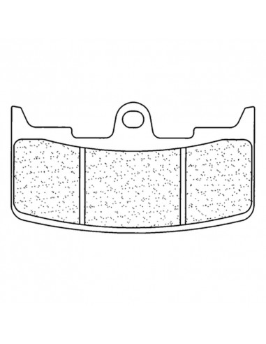 Plaquettes de frein CL BRAKES route métal fritté - 1139A3+