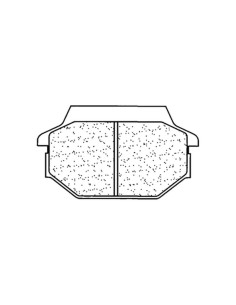 Plaquettes de frein CL BRAKES Quad métal fritté - 1123ATV1 2