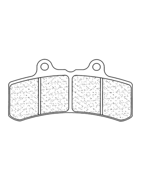 Plaquettes de frein CL BRAKES route métal fritté - 2369A3+