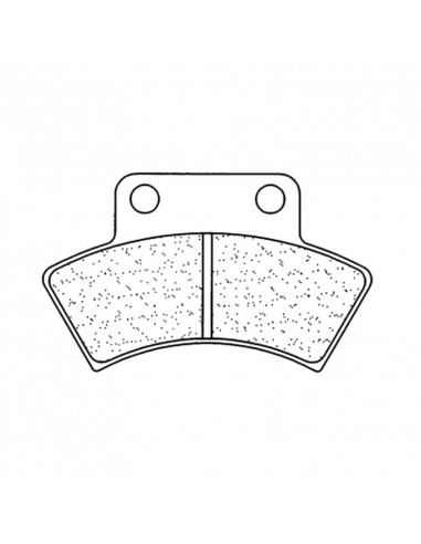 Plaquettes de frein CL BRAKES Quad métal fritté - 2924ATV1