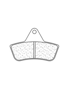 Plaquettes de frein CL BRAKES Quad métal fritté - 2926ATV1