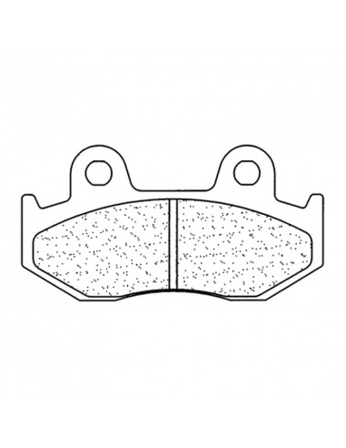 Plaquettes de frein CL BRAKES Quad métal fritté - 1164ATV1