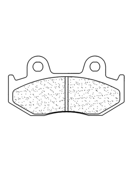 Plaquettes de frein CL BRAKES Quad métal fritté - 1164ATV1