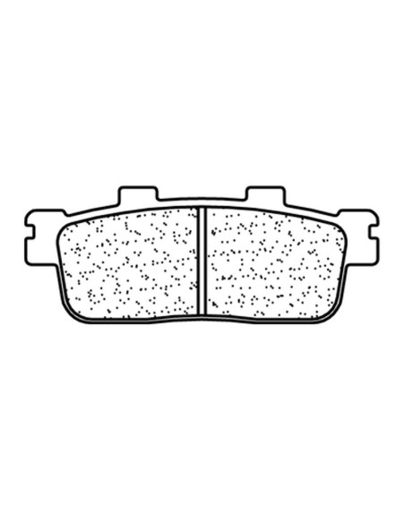 Plaquettes de frein CL BRAKES Quad métal fritté - 1184ATV1