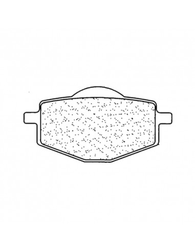 Plaquettes de frein CL BRAKES Scooter métal fritté - 3008SC