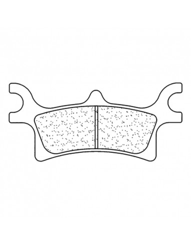 Plaquettes de frein CL BRAKES Quad métal fritté - 1165ATV1