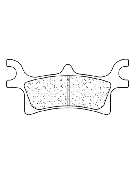 Plaquettes de frein CL BRAKES Quad métal fritté - 1165ATV1