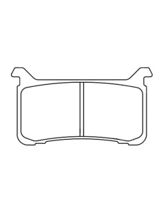 Plaquettes de frein CL BRAKES street métal fritté - 1252XBK5