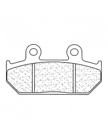 Plaquettes de frein CL BRAKES route métal fritté - 2248S4