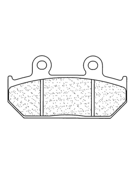Plaquettes de frein CL BRAKES route métal fritté - 2248S4