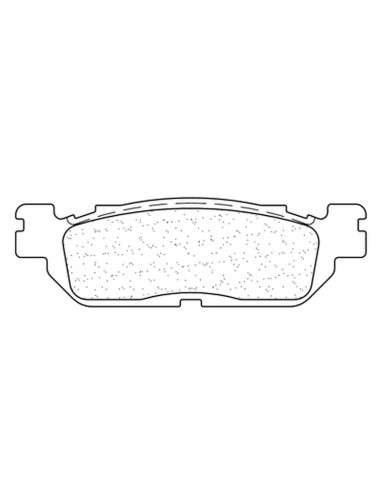 Plaquettes de frein CL BRAKES Maxi Scooter métal fritté - 3095MSC