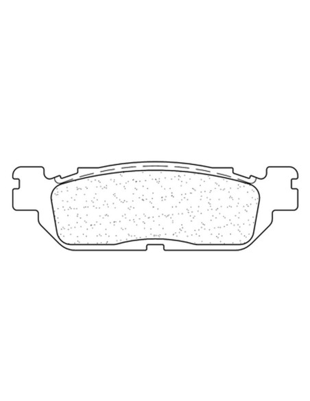 Plaquettes de frein CL BRAKES Maxi Scooter métal fritté - 3095MSC